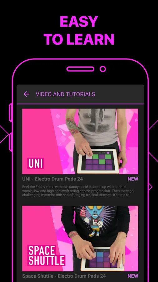 Electro Drum Pads 24 on Android, screenshot 5