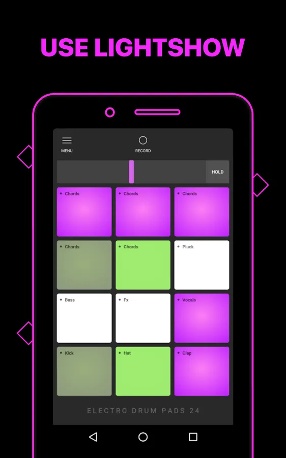 Electro Drum Pads 24 on Android, screenshot 8