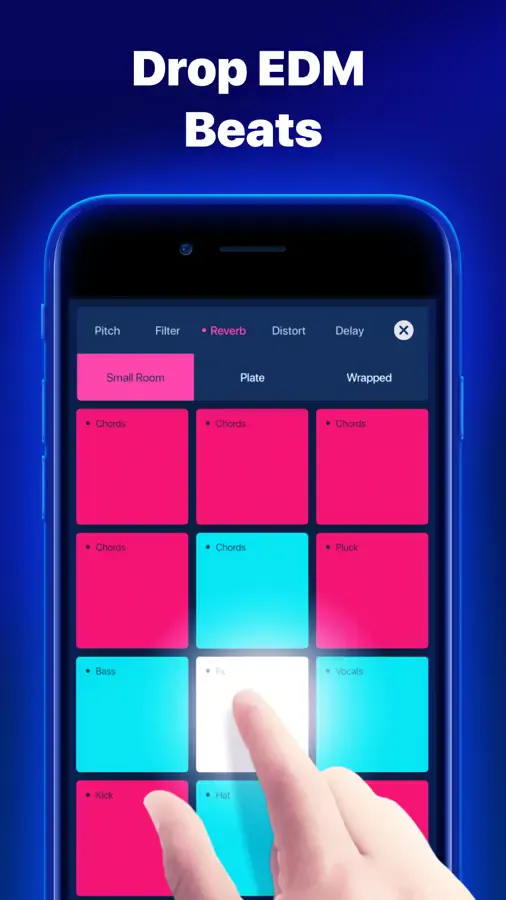 Electro Drum Pads 24 on iPhone, screenshot 1