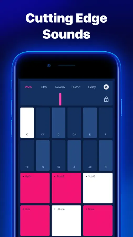 Electro Drum Pads 24 on iPhone, screenshot 3