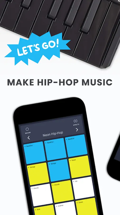 Hip Hop Drum Pads 24 on Android, screenshot 1