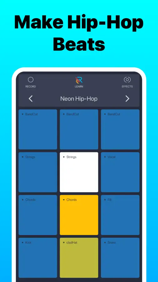 Hip Hop Drum Pads 24 on iPhone, screenshot 1