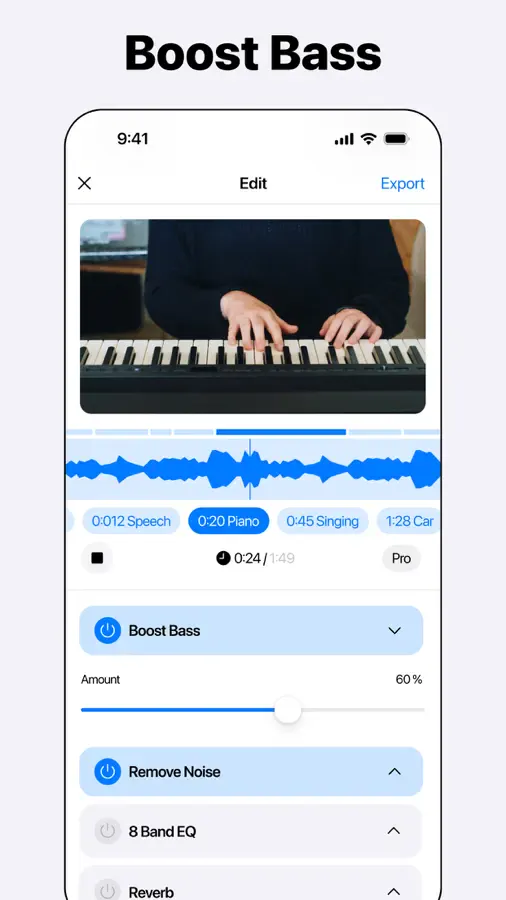KLIN Audio on iPhone, screenshot 4