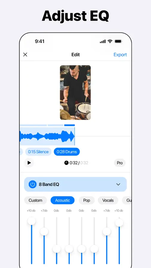 KLIN Audio on iPhone, screenshot 5