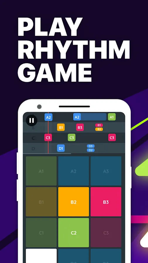 Rhythms on Android, screenshot 1