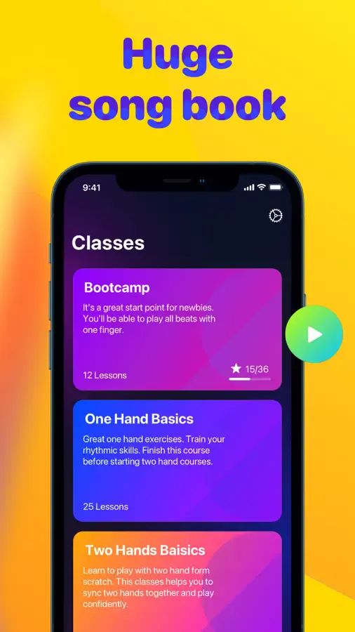 Rhythms on iPhone, screenshot 3