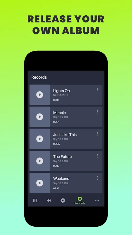 Trap Drum Pads 24 on Android, screenshot 4