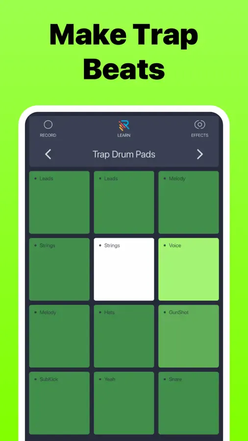 Trap Drum Pads 24 on iPhone, screenshot 1