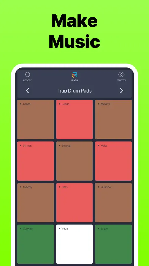 Trap Drum Pads 24 on iPhone, screenshot 3