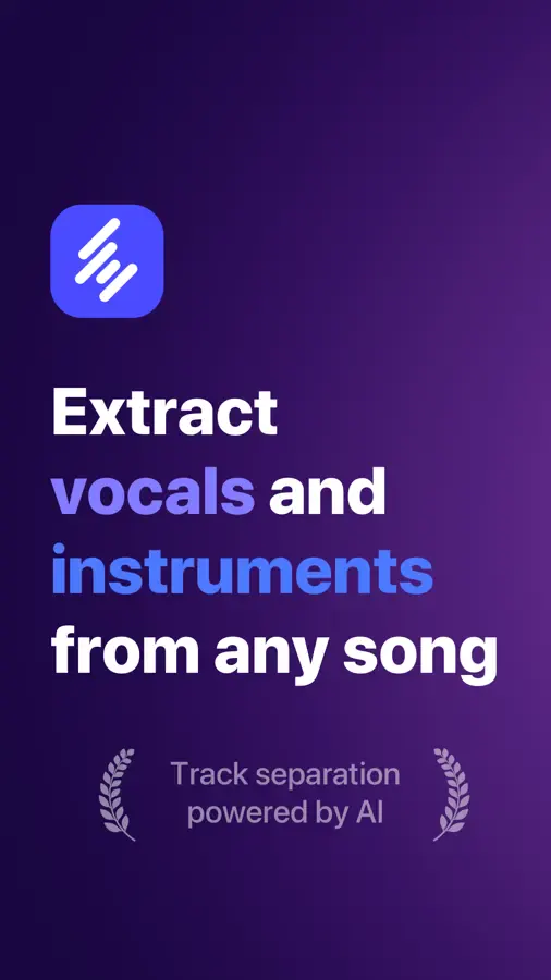 Unmix on iPhone, screenshot 1